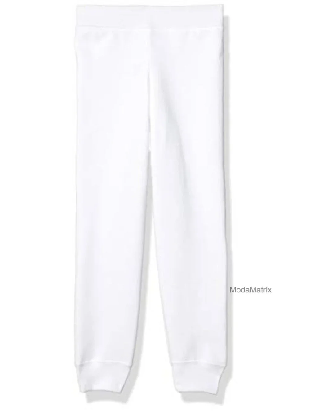 Girls EcoSmart Jogger Pants, Cotton Blend Fleece, Cuffed, Tagless, Big Girls